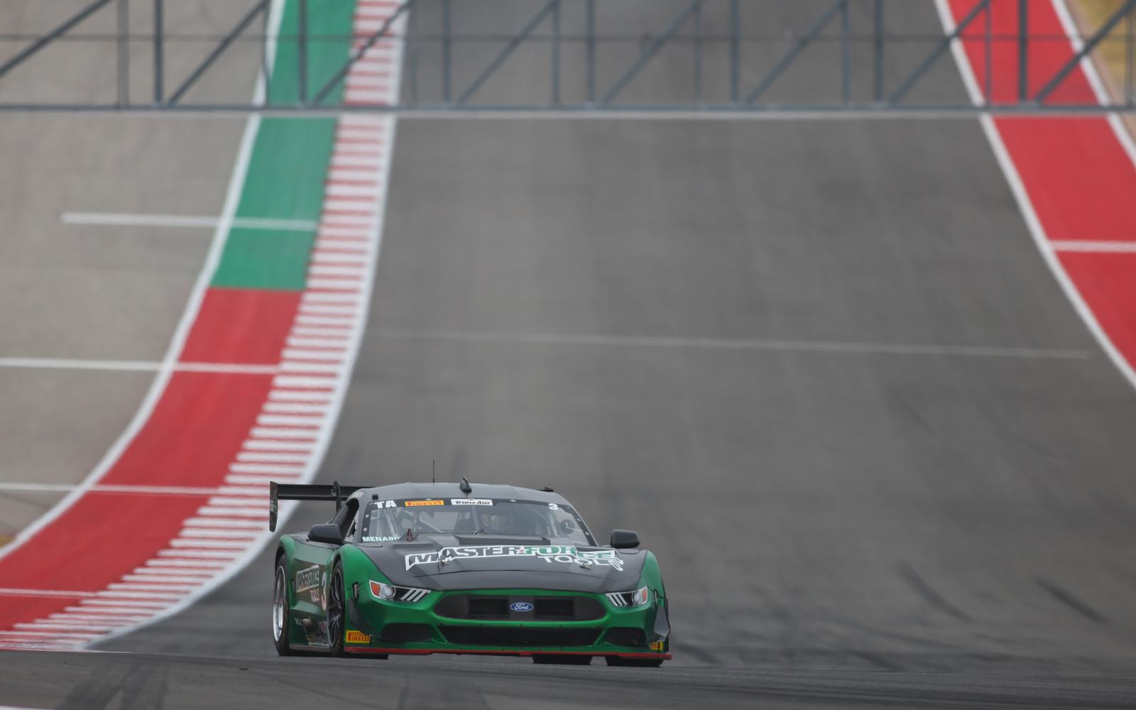 Paul Menard’s COTA Pole Gets Him One Step Closer to TA Championship,   Carson Kvapil Earns First-Career TA2 Pole